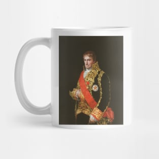 Portrait of General Jose Manuel Romero by Francisco Goya Mug